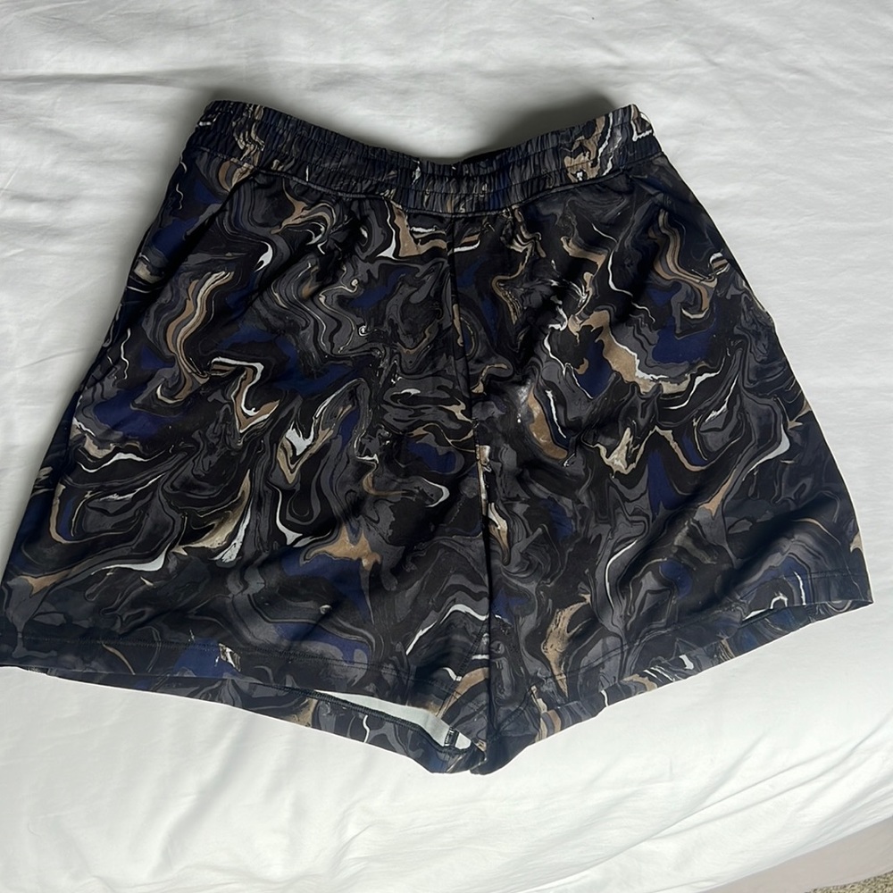 Mens Lululemon pace breaker 5” in galaxy medium lined shorts